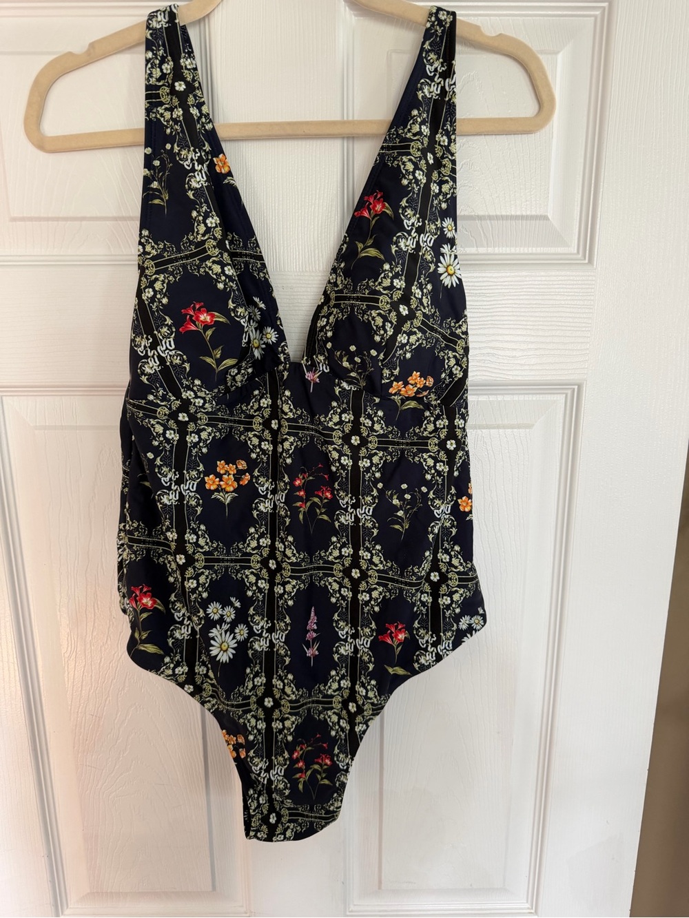 Agua Bendita Floral One-Piece Swimsuit